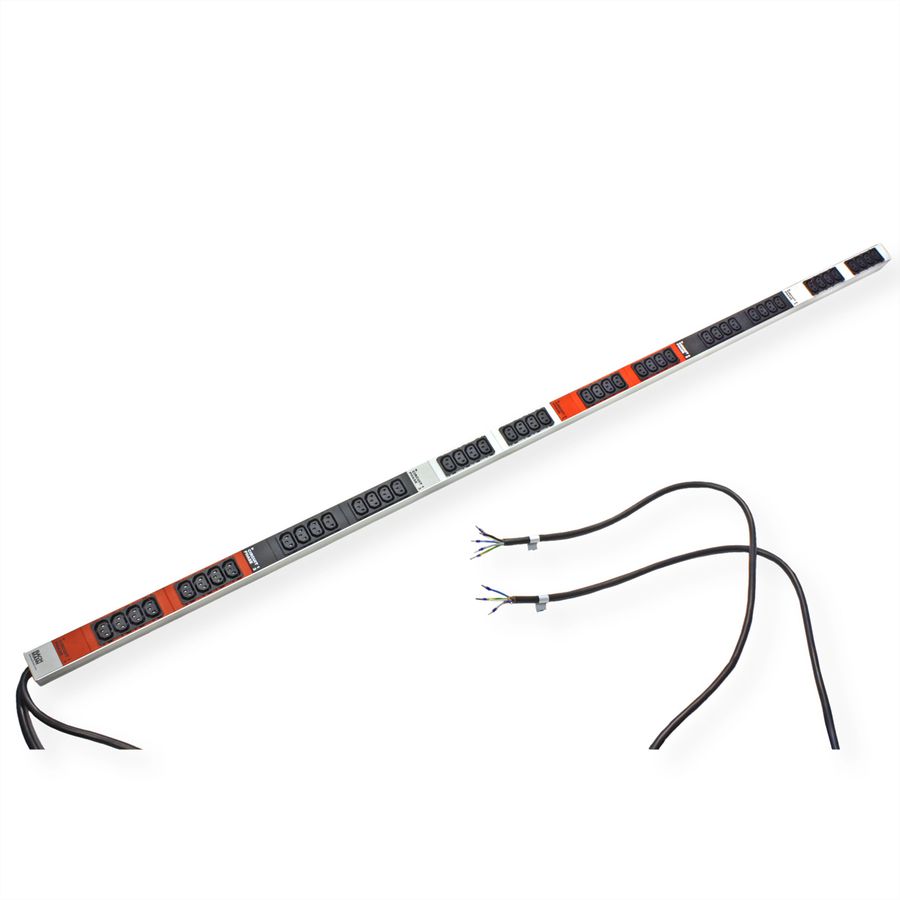 BACHMANN IT PDU ALU 0U 48x C13 2x3x32A ouvert