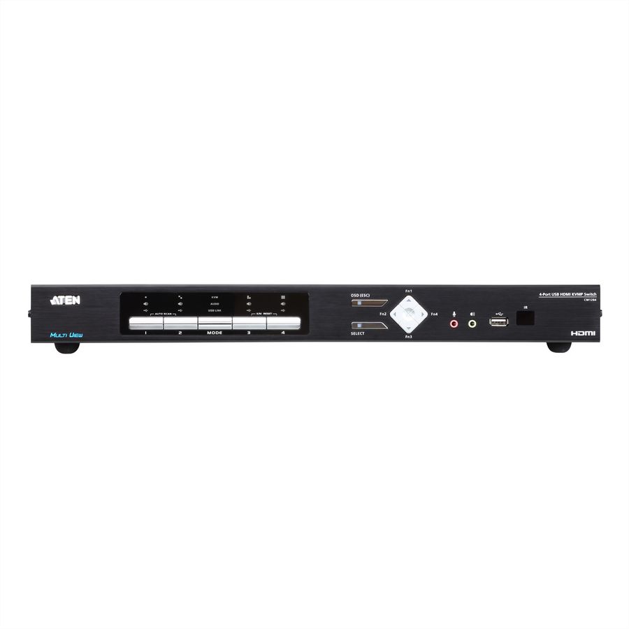 ATEN CM1284 Commutateur KVMP multivue HDMI USB à 4 ports