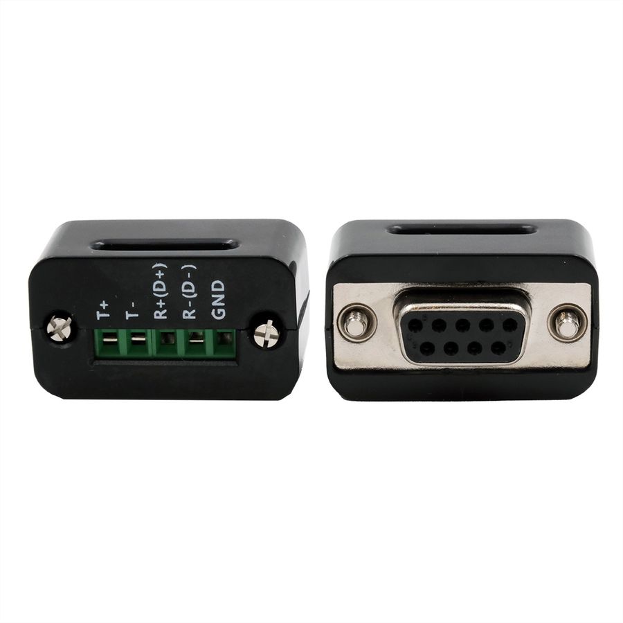 EXSYS EX-2346IS USB Convertisseur de port USB 2.0 vers 1x série RS-422/485, 15KV ESD, 4.0KV, câble, FDTI, noir, 1,8 m