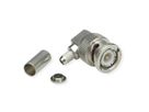 TELEGÄRTNER Connecteur BNC coudé 50 Ohm pour RG-223/U