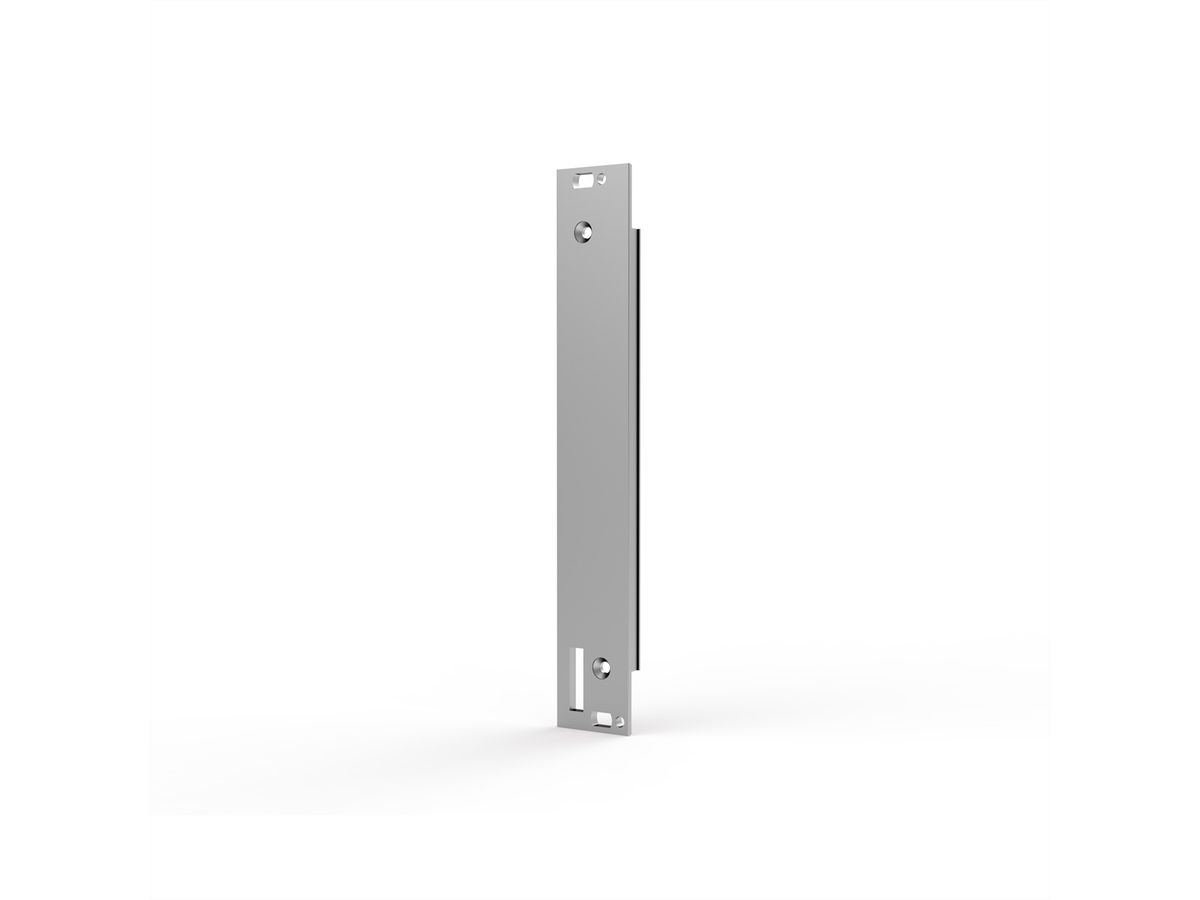 SCHROFF Plug-In Unit U-Profile Face avant pour poignée forme 1, 3 U, 4 CV, 2,5 mm, Al, Anodisé frontal, Conducteur arrière