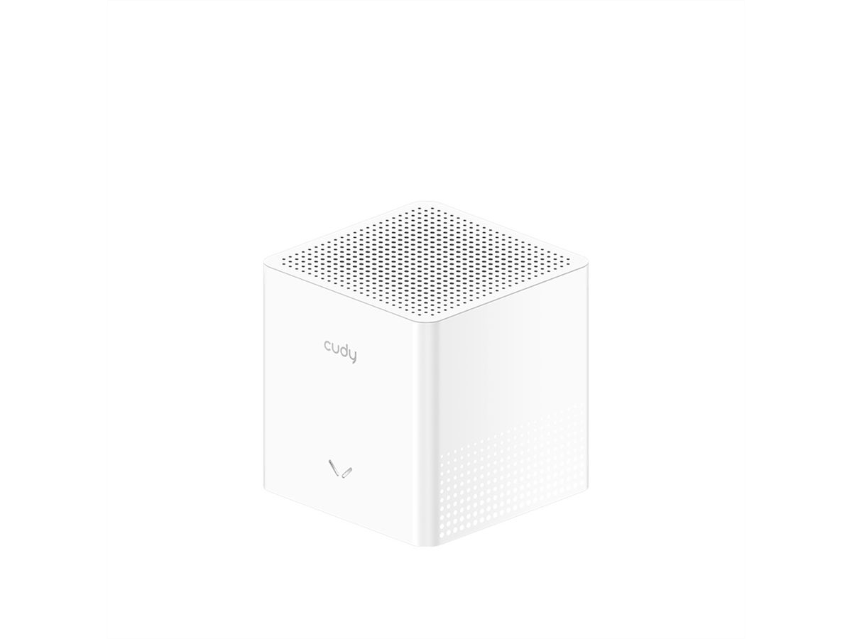 CUDY M3000S AX3000 Système Mesh Wi-Fi 6, pack de 1