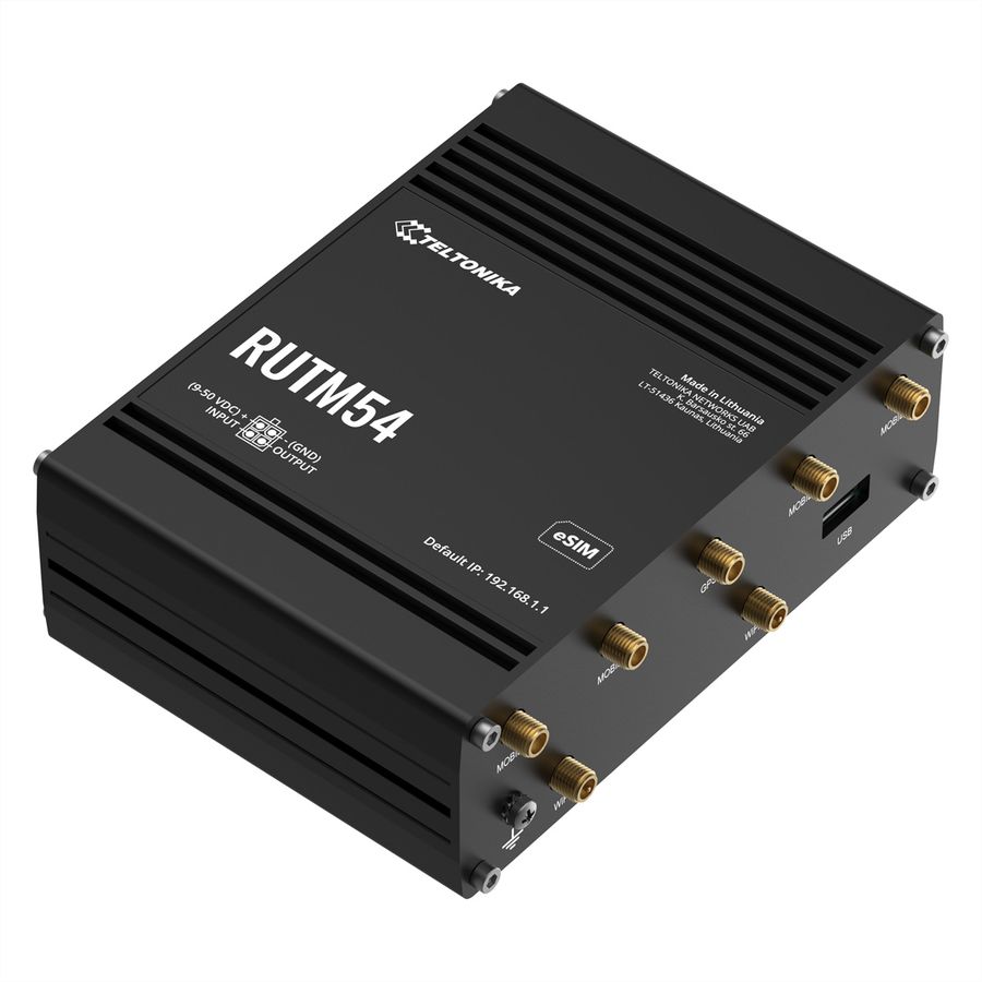 TELTONIKA RUTM54 Routeur 5G DUAL-SIM avec MODEM TELIT