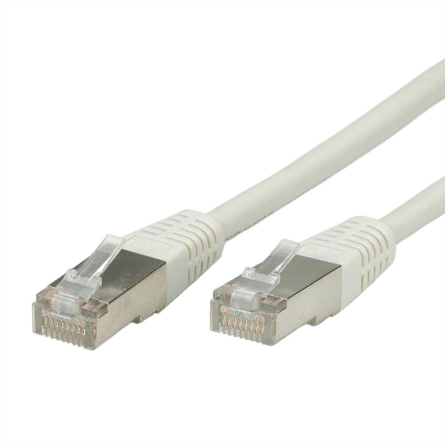 Cordon VALUE Cat.5e (Classe D) F/UTP confectionné, gris, 20 m