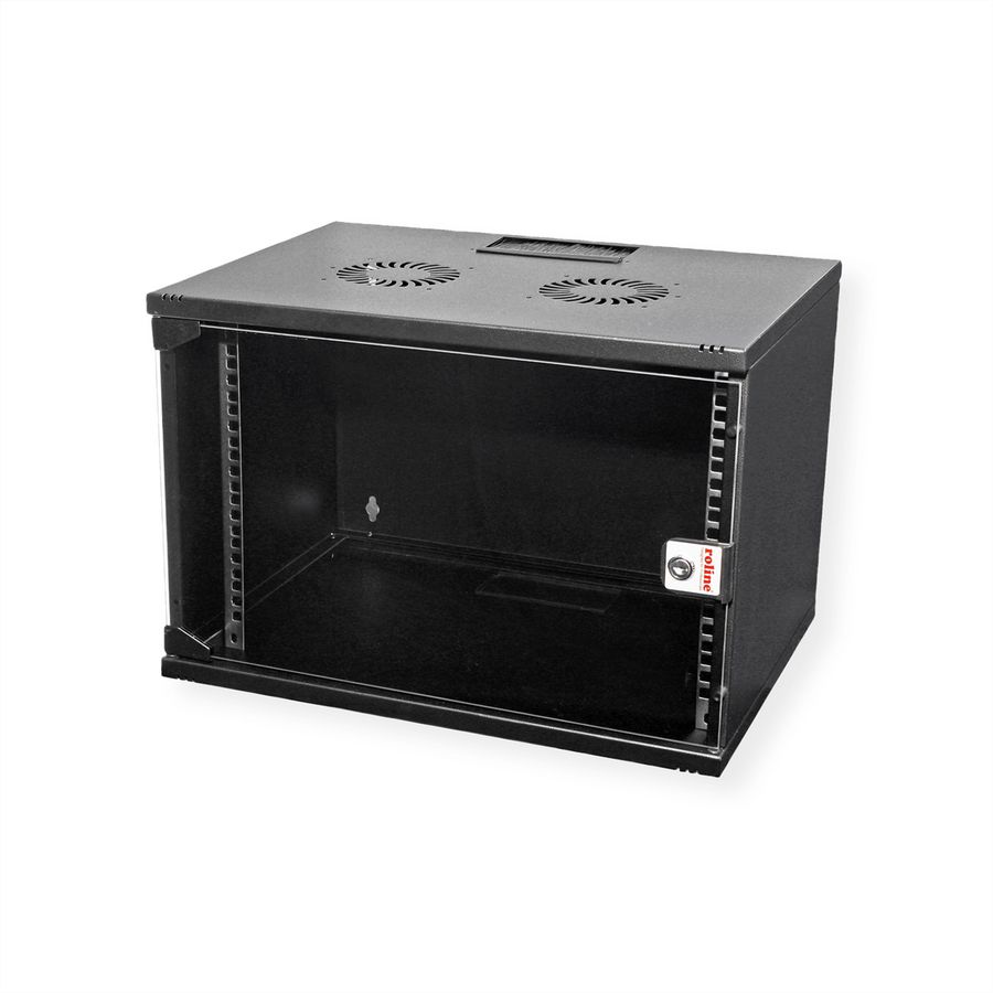 ROLINE 19" Boîtier mural Basic 7U, 540x400 LxP En kit noir