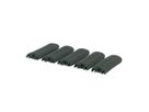 SCHROFF Kit d'appui en caoutchouc Double anneau de câble en acier 115D