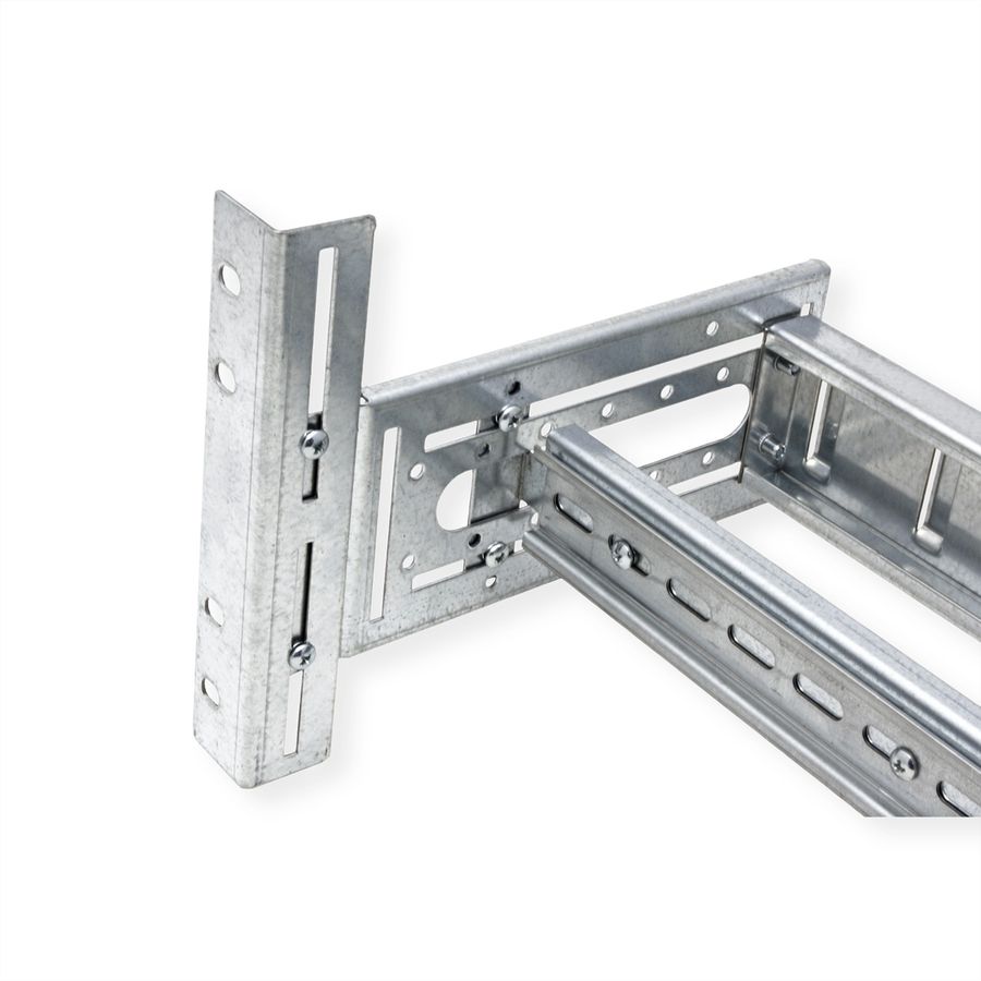 ROLINE 19" Support rail DIN 4U, 175x483x215 HxLxP