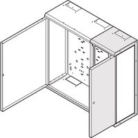 Coffret mural LAN SCHROFF, coffret de distribution, module côte à côte pour modulaire, 600H, 225W, 220D