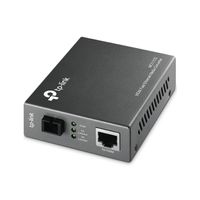 TP-Link MC111CS convertisseur de support réseau 100 Mbit/s Monomode Noir