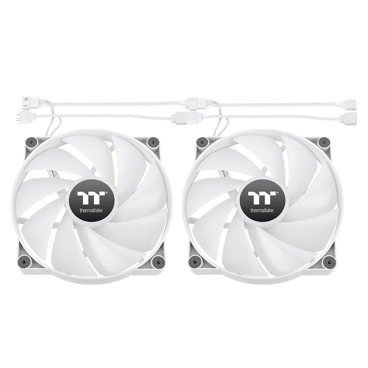 Thermaltake CT200 ARGB Sync 200mm Ventilateur de boîtier, blanc