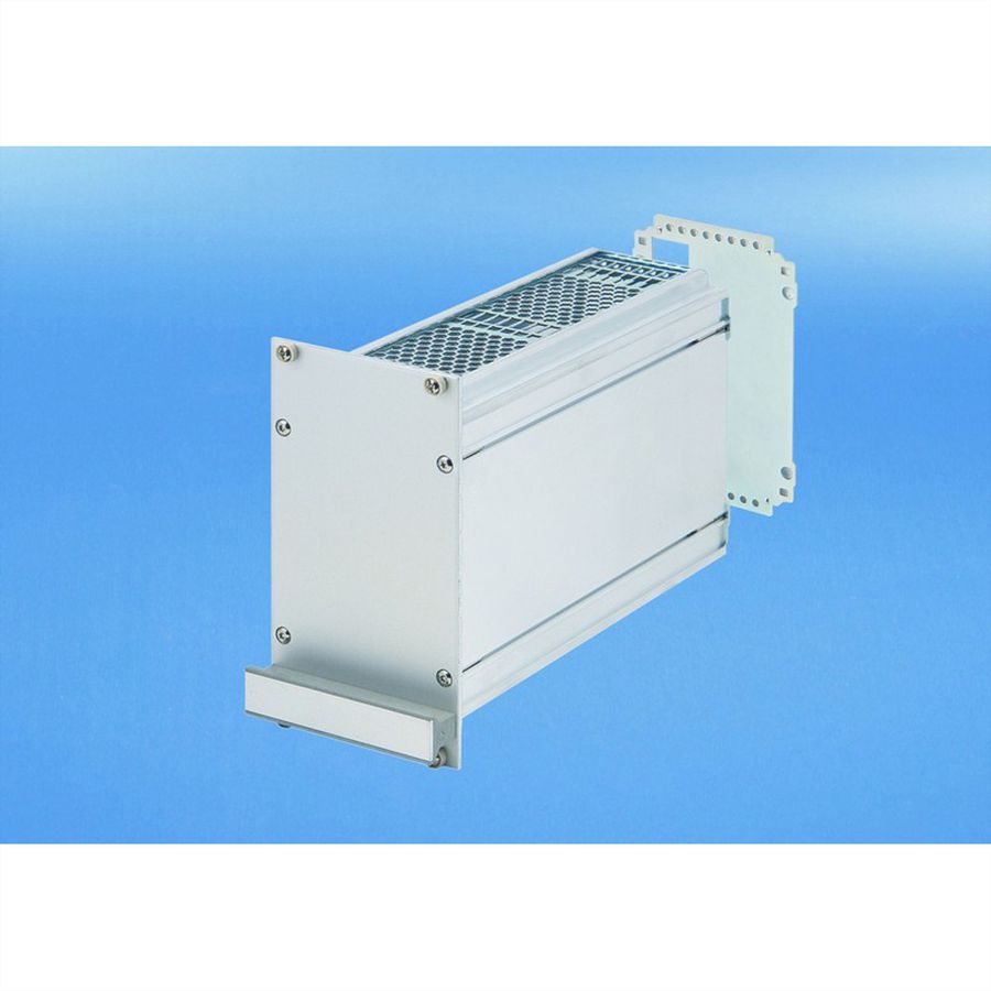 SCHROFF Frame Type Plug-In Unit PRO Kit, Perforated Covers, 1 Connector, 3 U, 28 HP, 227 mm