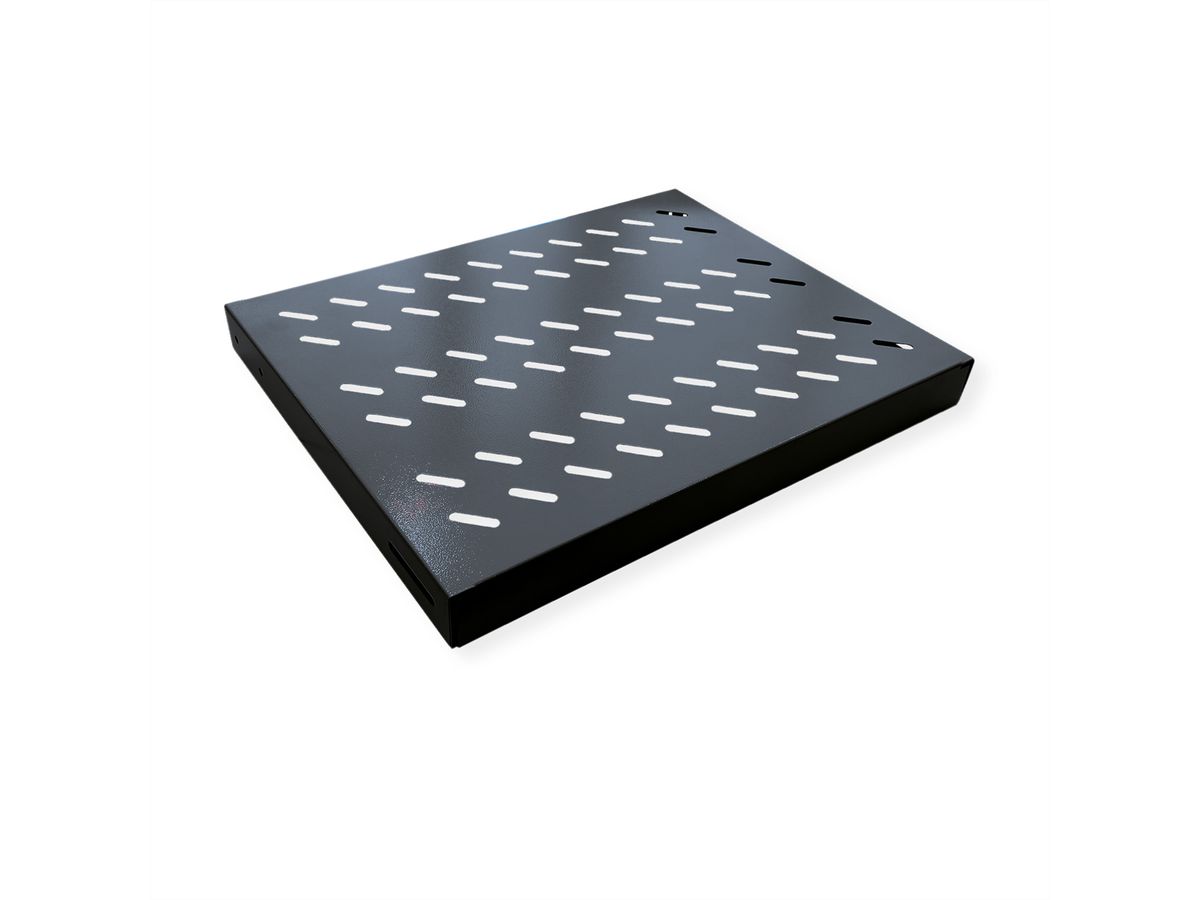 VALUE Etagère 19" profondeur variable 1UH, 440 x 568 mm, 50kg