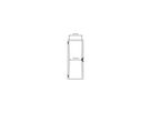 SCHROFF Novastar, porte en verre acrylique, RAL 7021, 9 U 553W