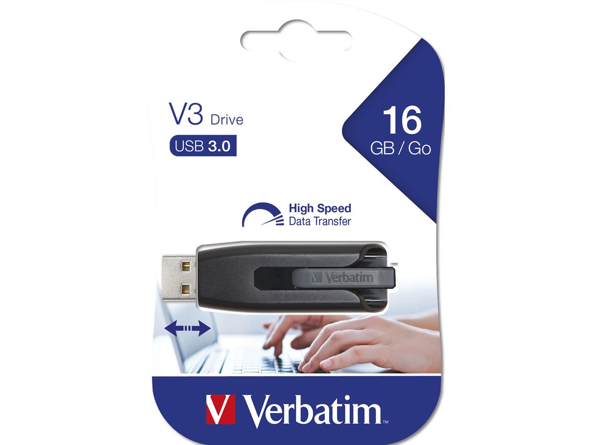 VERBATIM Store 'n' Go V3 USB 3.0, 16GB