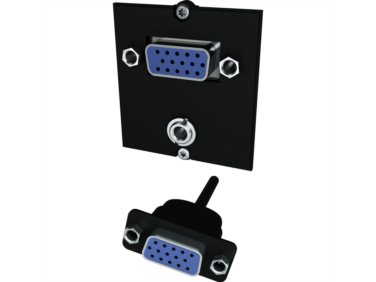 BACHMANN Module Custom 1x VGA, 1x Audio 3.5 mm, câble, 20 cm