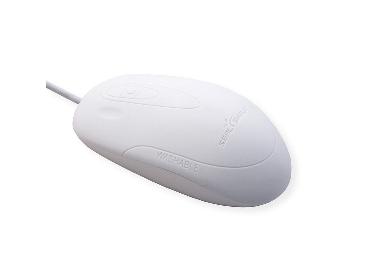 SEAL SHIELD Optical SSWM3, Souris USB blanche étanche