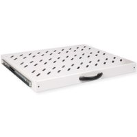 ROLINE 19" Etagère 1U, extractible 350P 25 kg gris