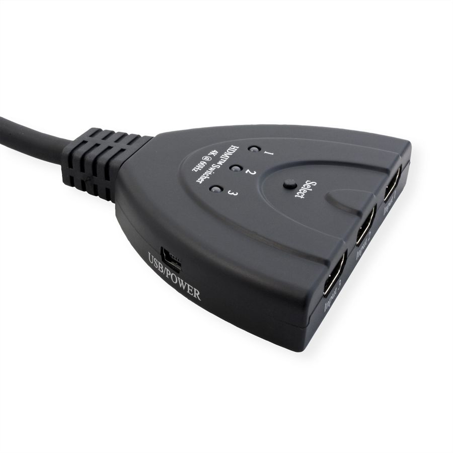 VALUE Switch HDMI, 3 PCs - 1 écran