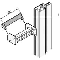 SCHROFF étriers de décharge de traction pour fibres optiques - LWL-ZUGENTLASTUNGSBUEGEL