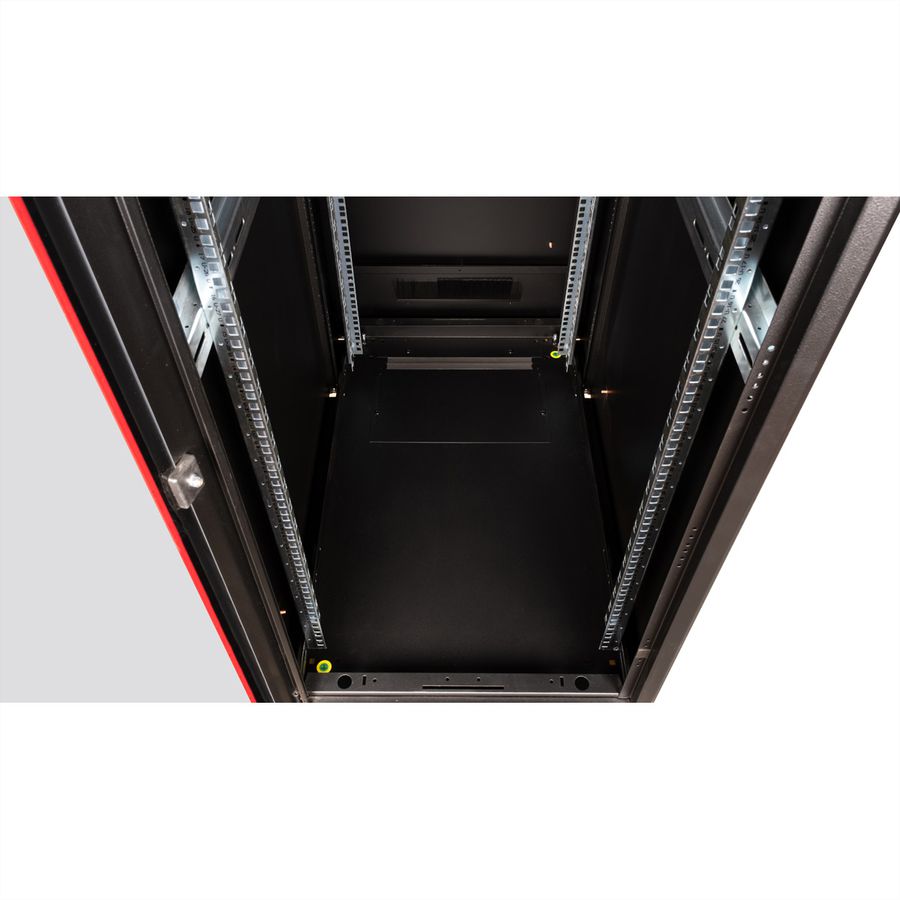 ROLINE 19" Baie réseau Pro 42U, 600x1000 LxP Porte verre noir