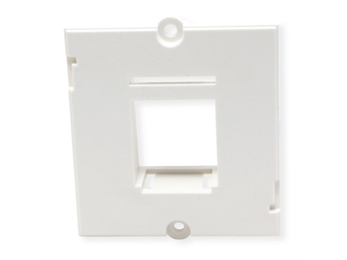 BACHMANN Module Custom Cadre 1x Keystone, blanc
