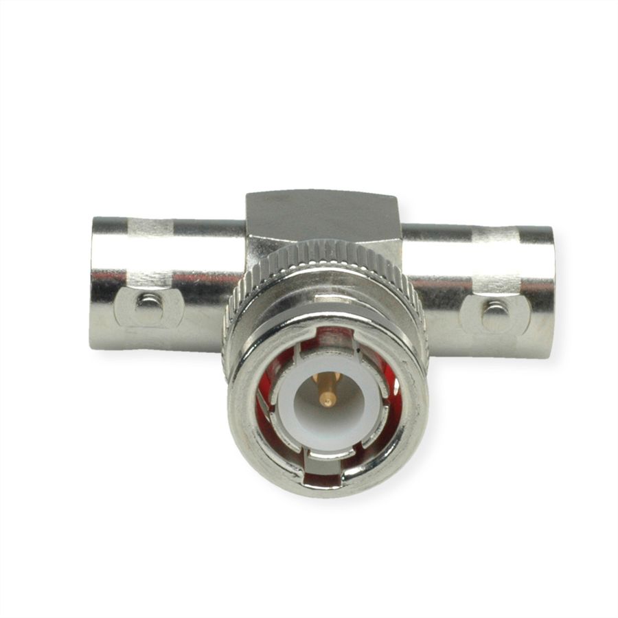 TELEGÄRTNER Raccord en T BNC 50 Ohm femelle / mâle / femelle