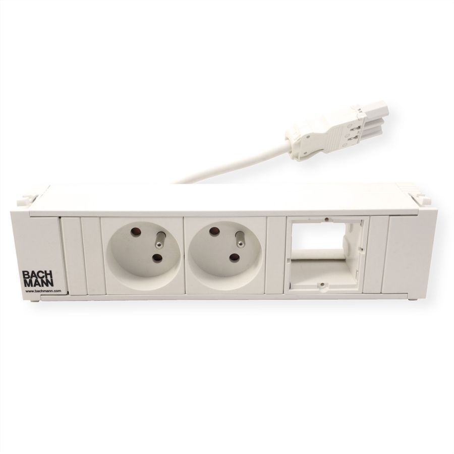 BACHMANN CONI 2xUTE 1xCM 0,2m GST18 RAL9010