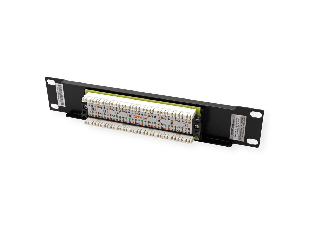 TRENDnet TC-P08C6 Panneau de brass. 10" 8 ports Cat. 6 non-blindé