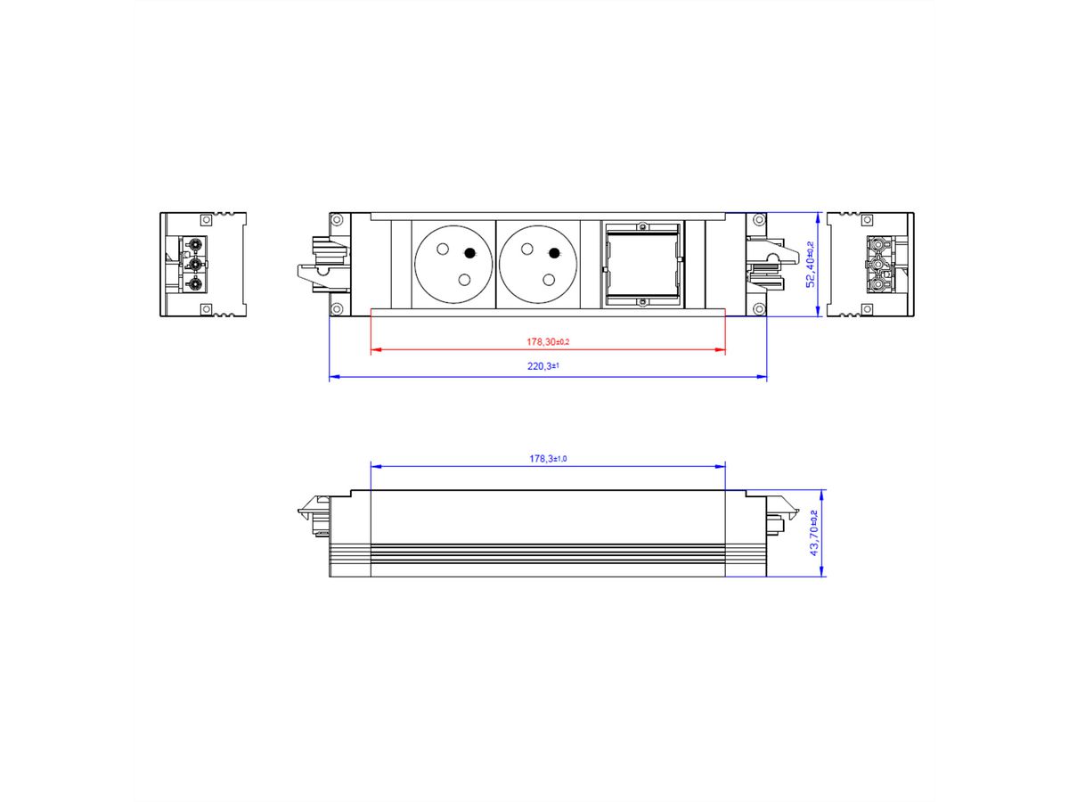 BACHMANN STEP ALU 2xUTE 2xCM GST18, Mesure par phase, mesure différentielle