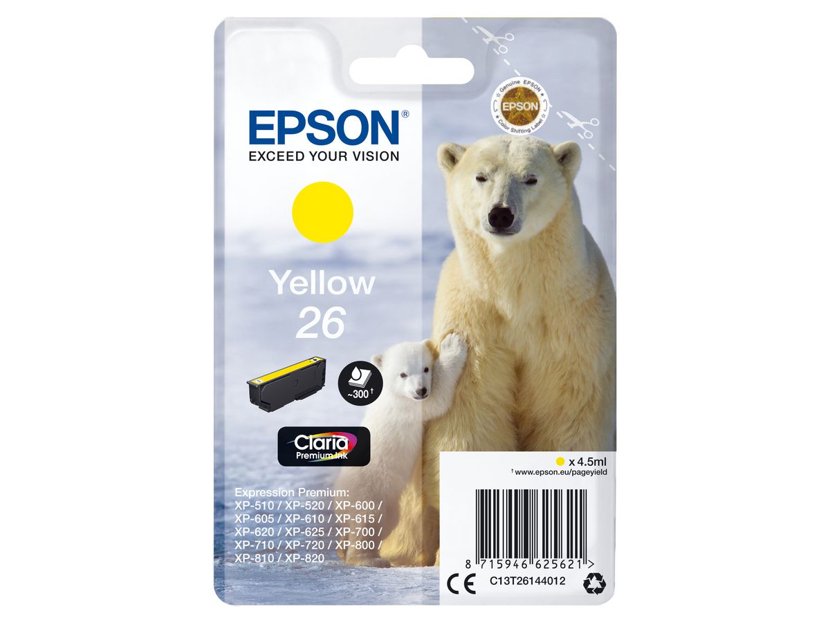 Epson Cartouche "Ours Polaire" - Encre Claria Premium J