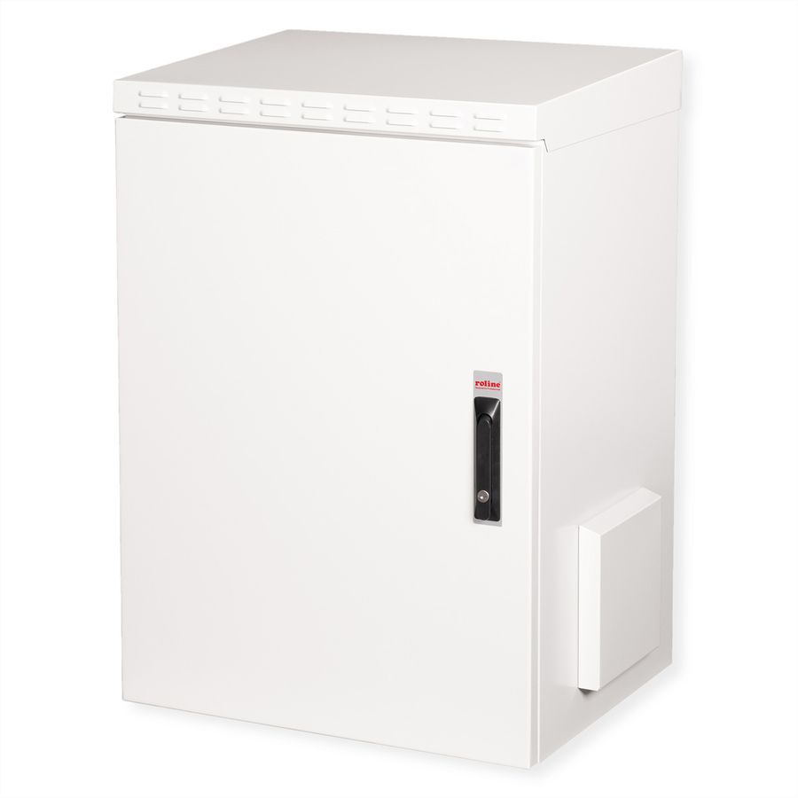 ROLINE 19" Boîtier mural Pro 16U, 600x450 LxP IP55 outdoor gris