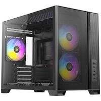 ANTEC FLUX M ATX/Micro-ATX/ITX Boîtier PC Midi Tower, noir