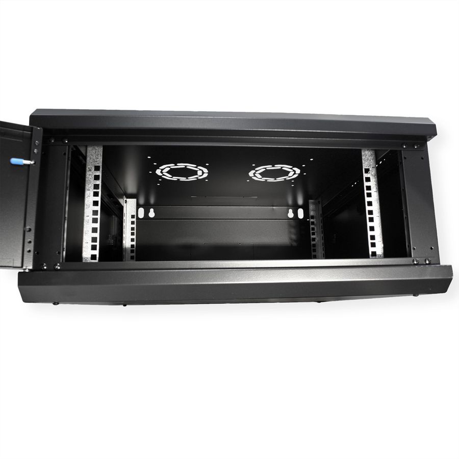 ROLINE 19" Boîtier mural Basic Plus 4U, 600x600 LxP noir
