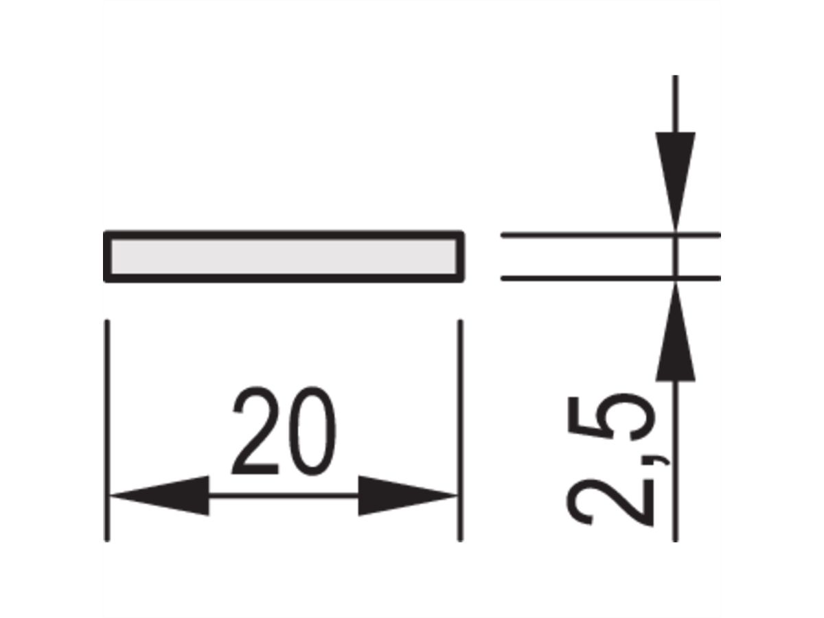 SCHROFF Face avant, plate, non blindée, découpe Sub-D, 3 U, 4 HP, 1 x 15 broches, 2,5 mm, alu, face avant anodisée, face arrière conductrice