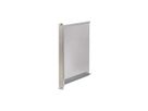 Déflecteur d'air AdvancedTCA SCHROFF 280 mm, avec déflecteur d'air, acier inoxydable, 8 U, 6 HP