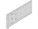 SCHROFF EuropacPRO Panneau latéral pour joint textile, Type R, 3 U, 235 mm