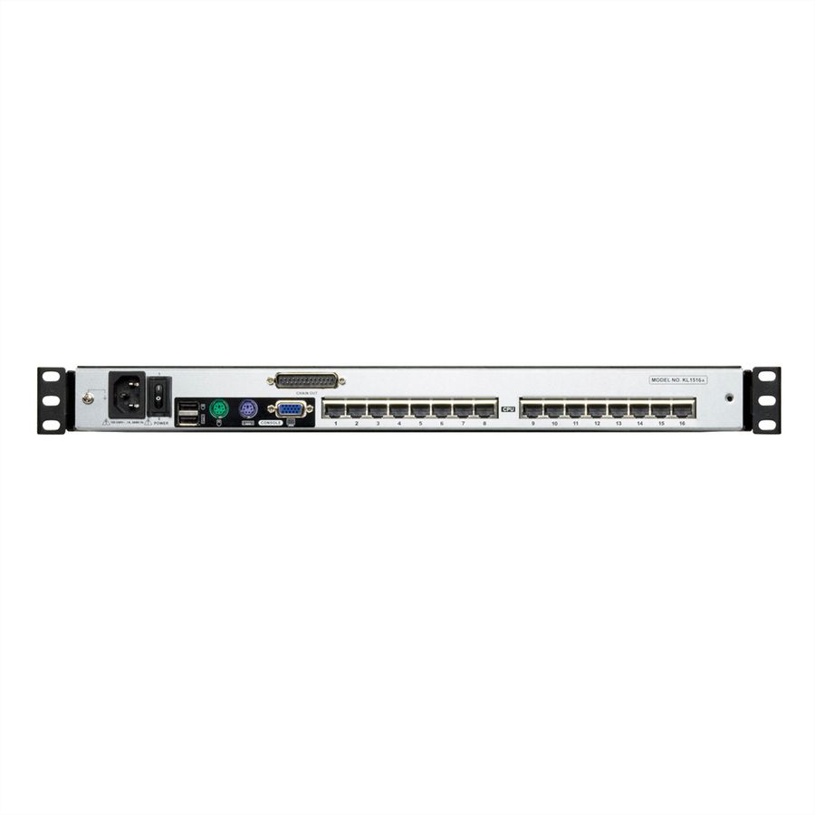 ATEN KL1516AN Commutateur KVM LCD à 16 ports, US-Layout