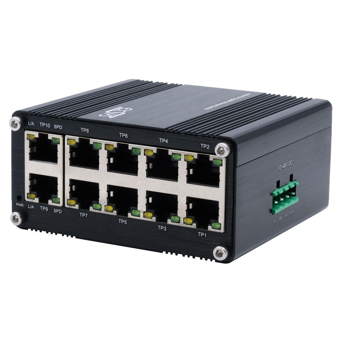 EXSYS EX-62025 Switch Ethernet industriel à 10 ports
