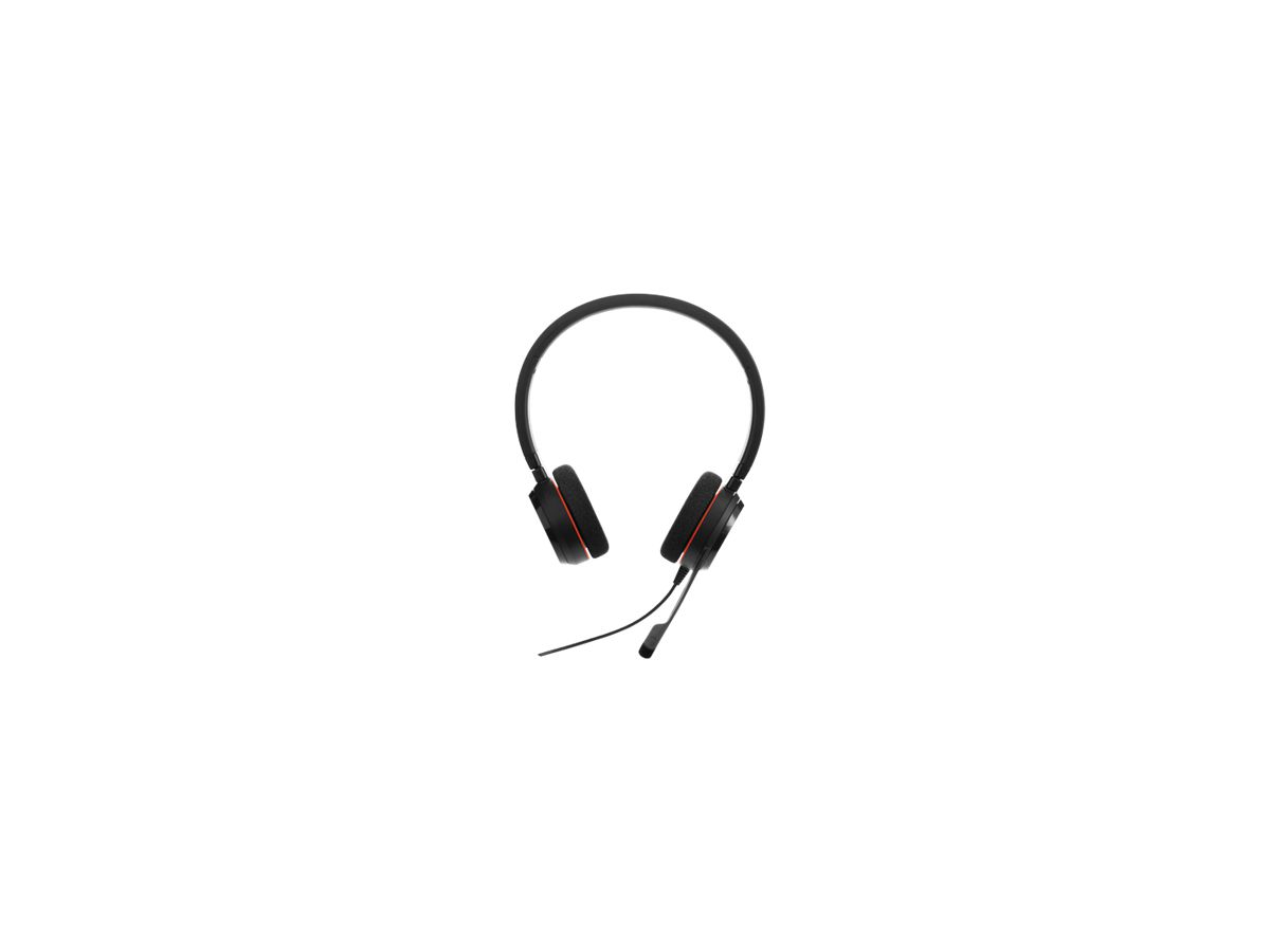 Jabra Evolve 20 MS Stereo Binaural Bandeau Noir Casque audio