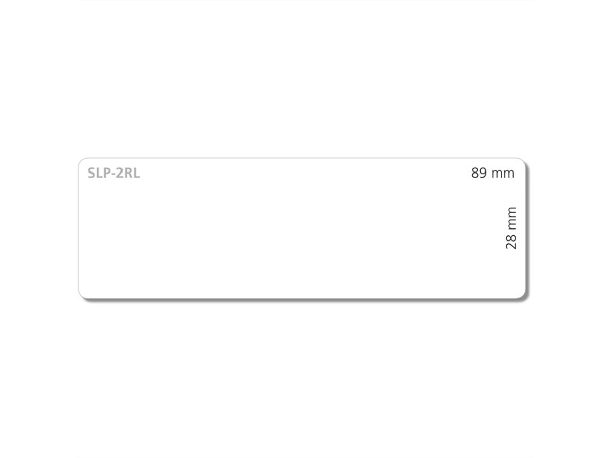 SEIKO Etiquettes blanches (Standard),SLP-2RL, x 130, 2 rouleaux