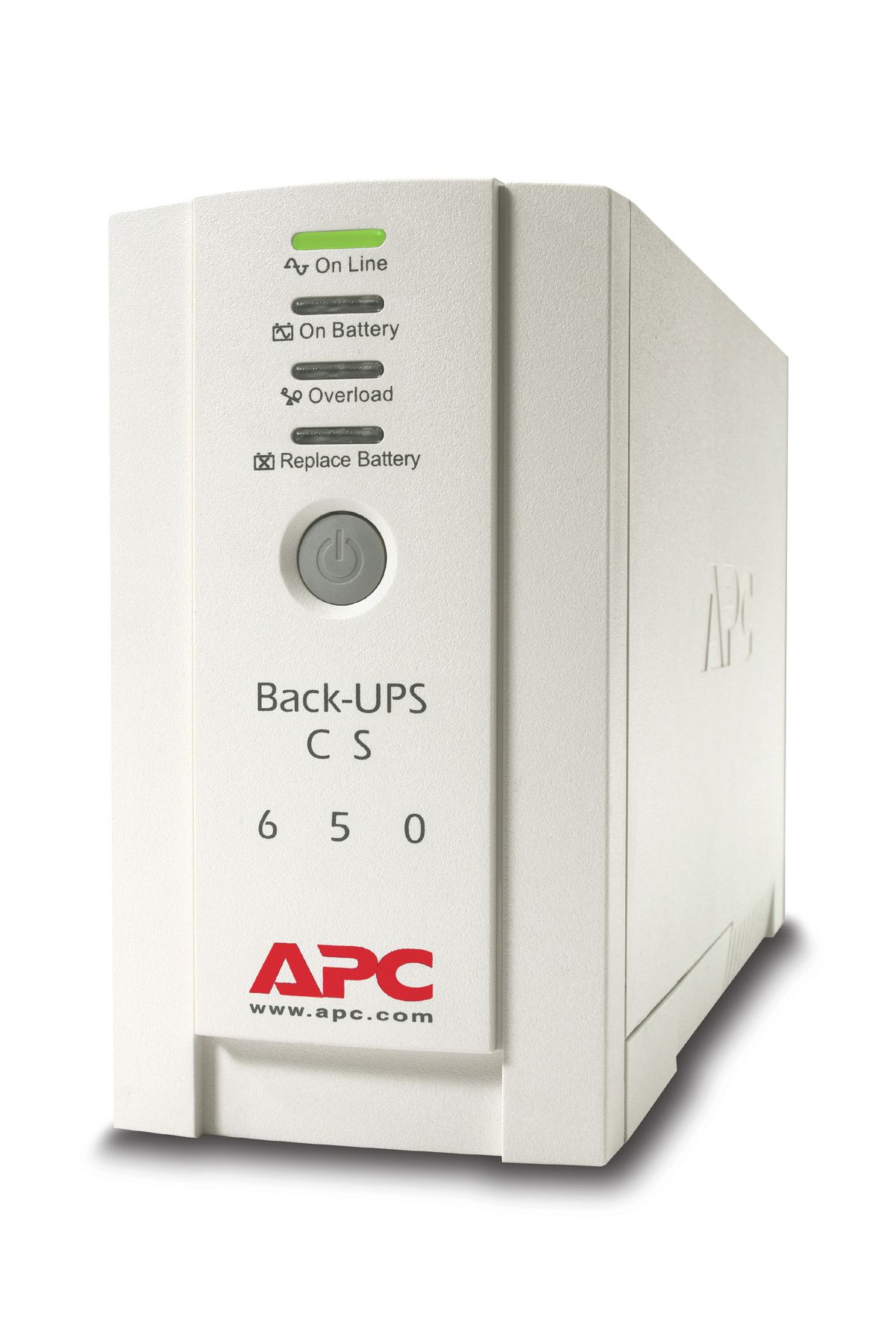 APC Back-UPS Veille 650VA 4sortie(s) CA Tour Beige alimentation d'énergie non interruptible