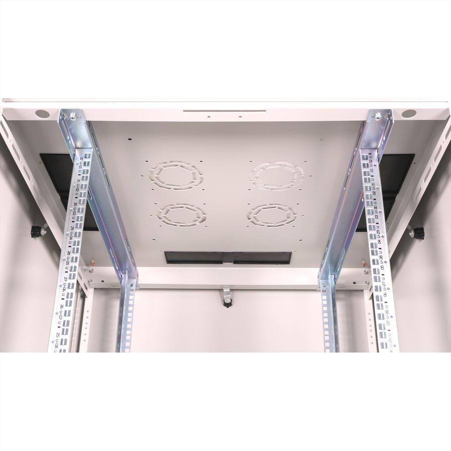 ROLINE 19" Baie réseau Basic 32U, 800x800 LxP Porte verre gris