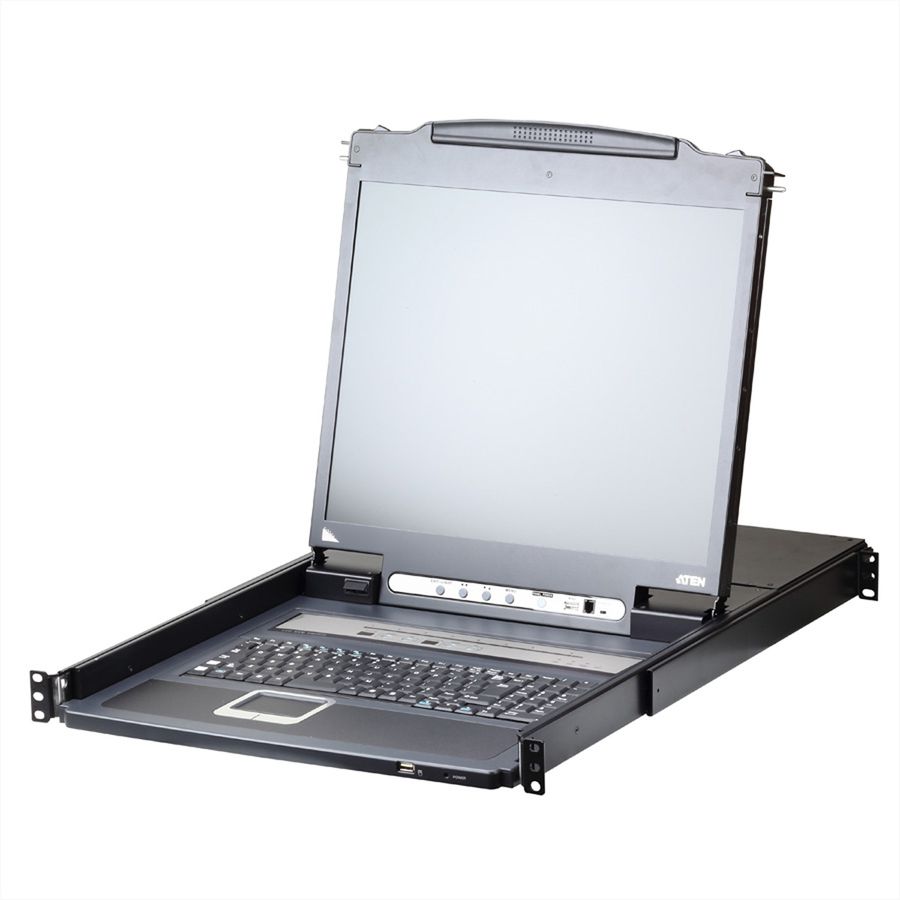ATEN CL5708iN Switch KVM Over IP, USB-PS/2,VGA, 8 ports, 19", FR-Layout