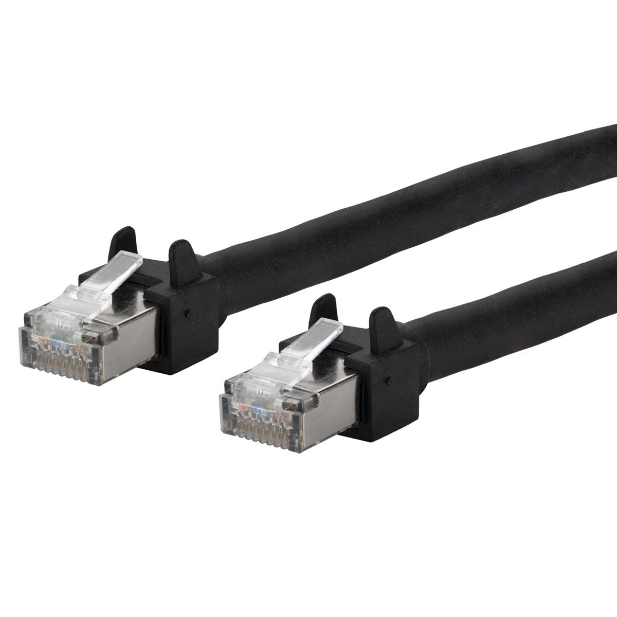 METZ CONNECT Cordon de brassage 6kV Flex500 Outdoor, noir, 1 m