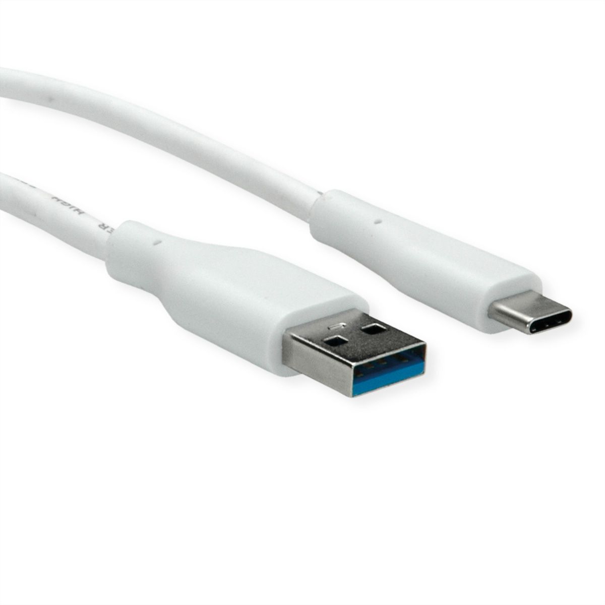 VALUE Câble USB 3.2 Gen 1, A-C, M/M, blanc, 3 m