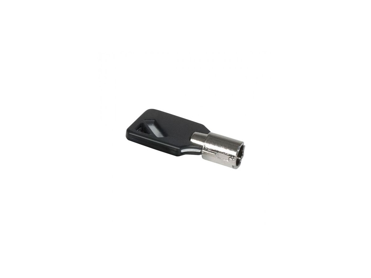 Mobilis 001270 accessoire de câble de verrouillage Clé Noir, Argent 1 pièce(s)