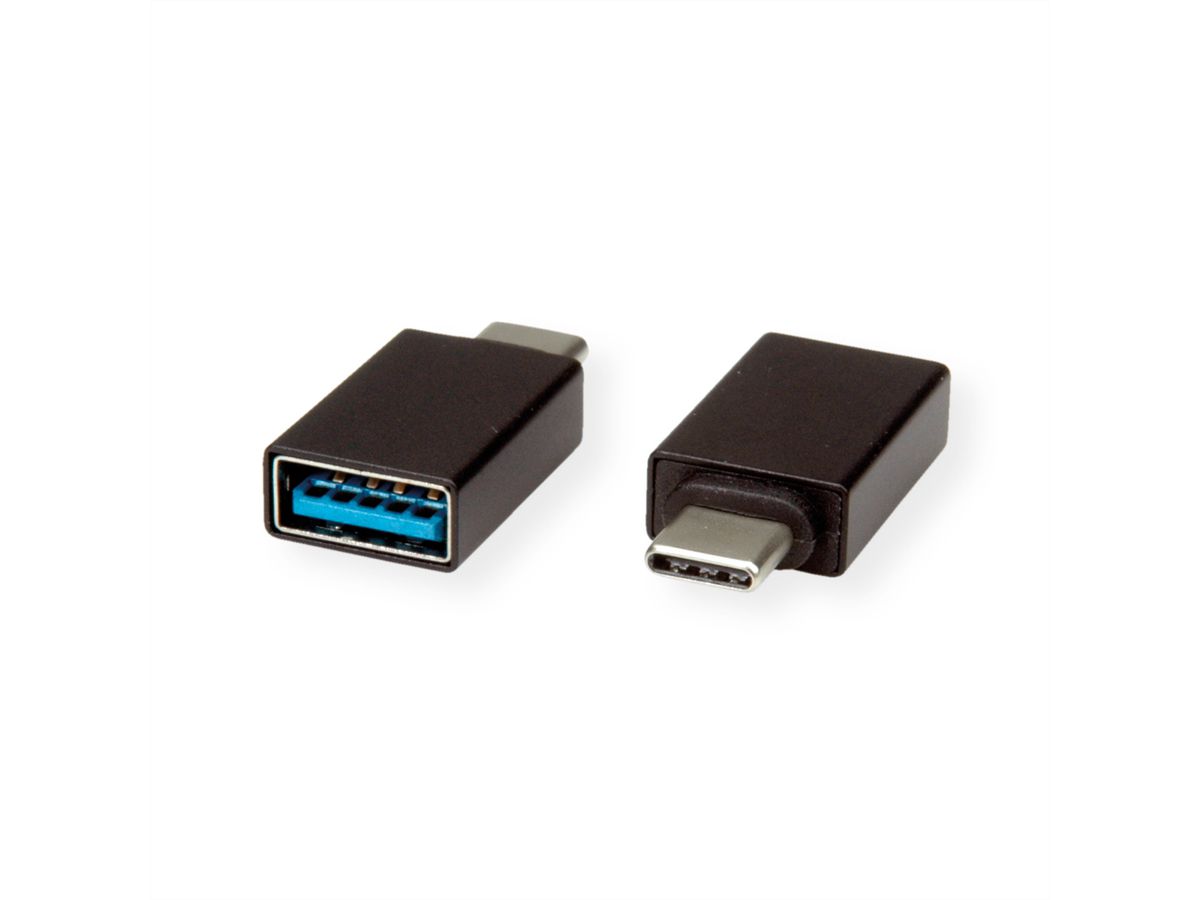 ROLINE Chargeur USB avec prise Euro, 2 ports, 1x QC3.0 + 1x C (PD), 65W -  SECOMP AG