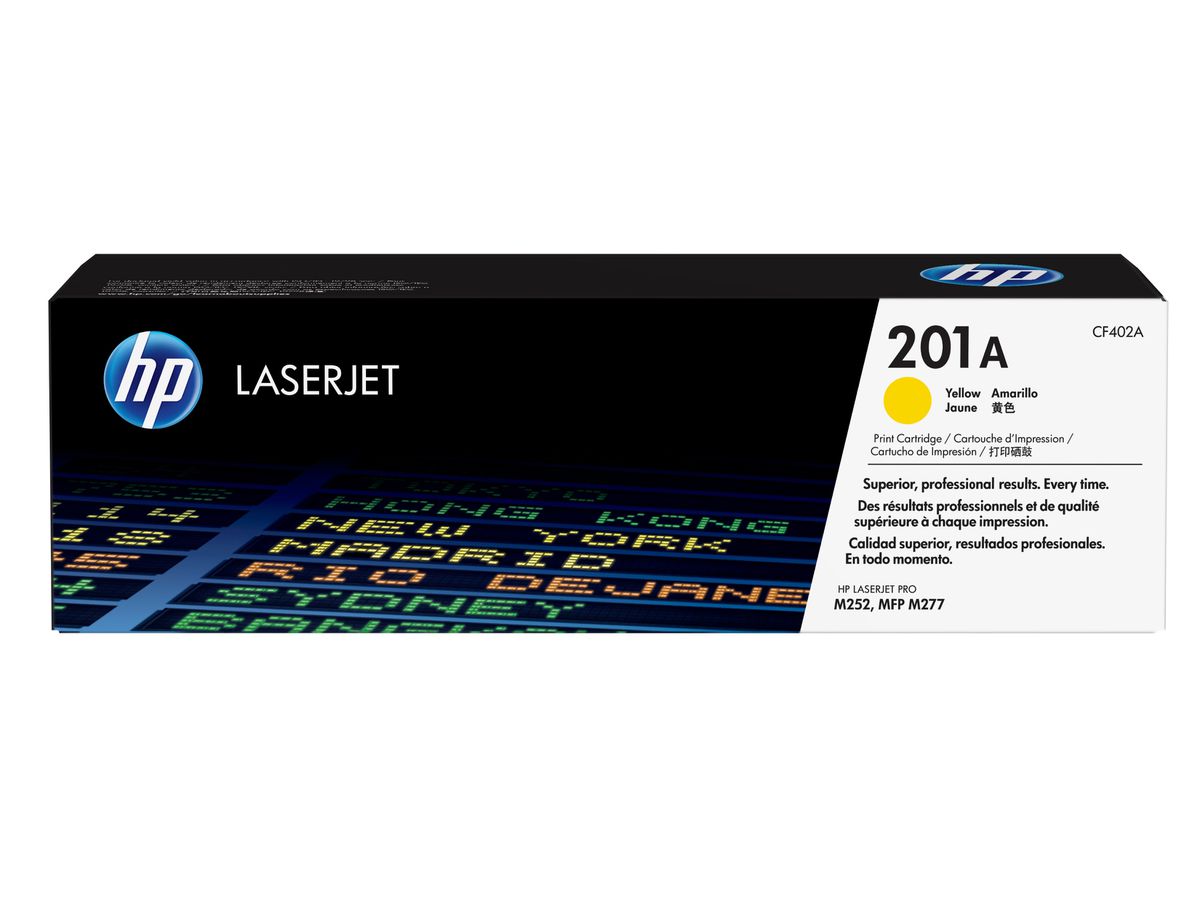 HP 201A toner LaserJet Jaune authentique