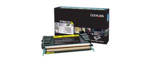 Lexmark X746A1YG Cartouche de toner Original Jaune 1 pièce(s)