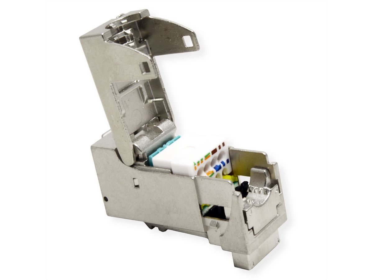EasyLan fixLink SL RJ45 Module Keystone, Cat.6A (ISO/IEC) AWG 24-22